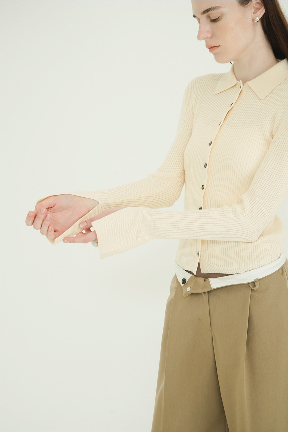 
                  
                    COMPACT RIB KNIT SHIRTS
                  
                