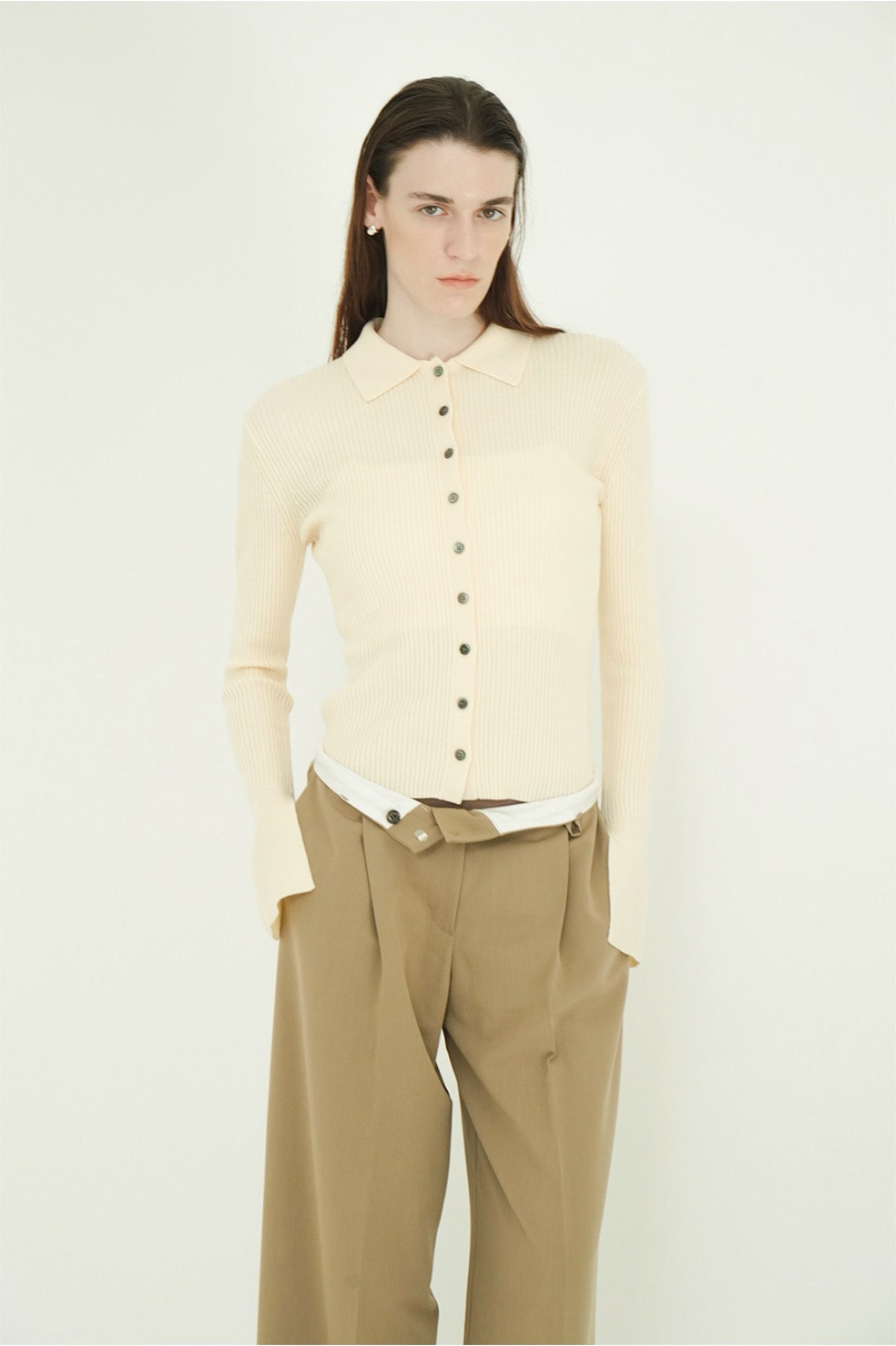 
                  
                    COMPACT RIB KNIT SHIRTS
                  
                