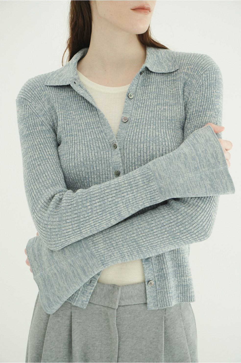 
                  
                    COMPACT RIB KNIT SHIRTS
                  
                