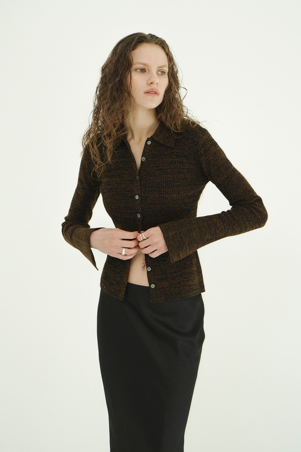 
                  
                    COMPACT RIB KNIT SHIRTS
                  
                