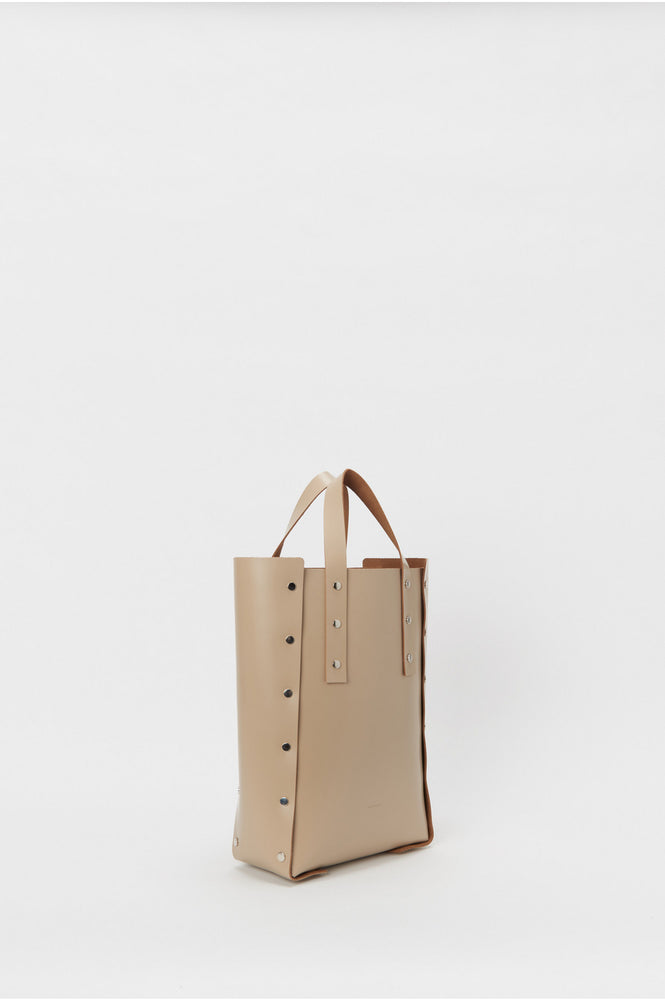 assemble hand bag tall M -BEIGE- – OBLIGE