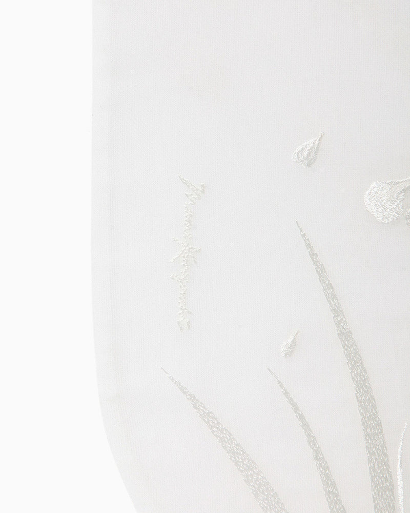 
                  
                    Floral Embroidered Handbag -WHITE
                  
                