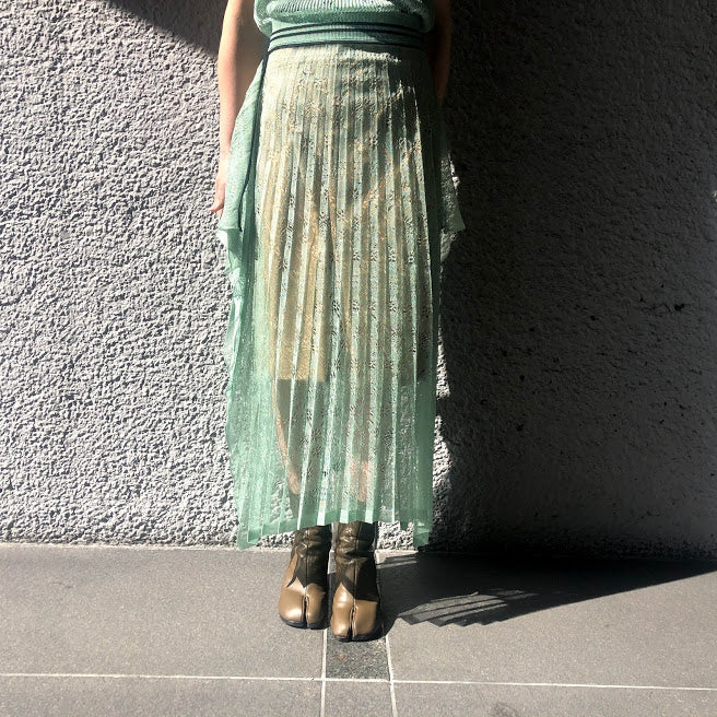 mame kurogouchi Wrapping Knit Skirt スカート - スカート