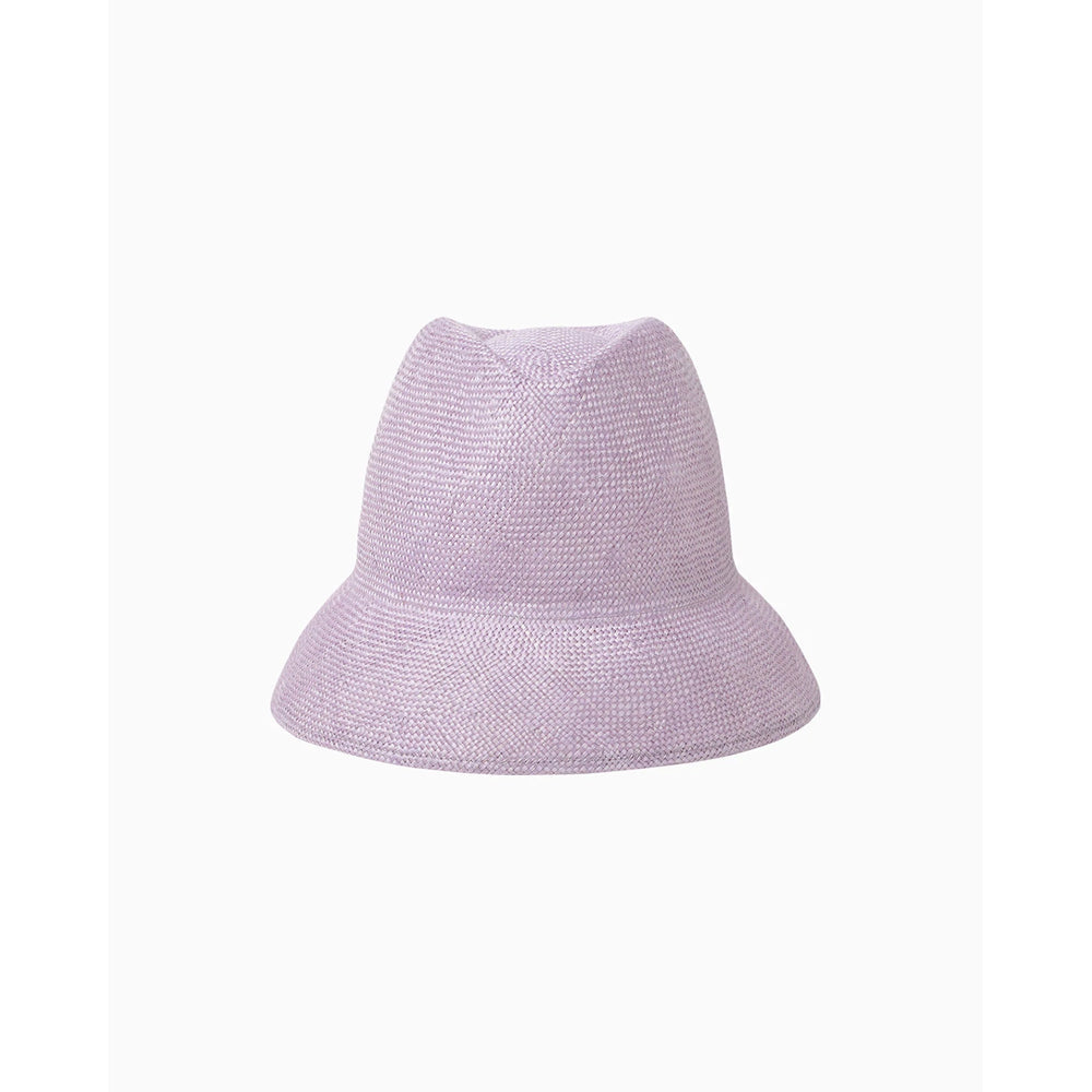 
                  
                    Linen Top Crown Cloche Hat -PURPLE
                  
                