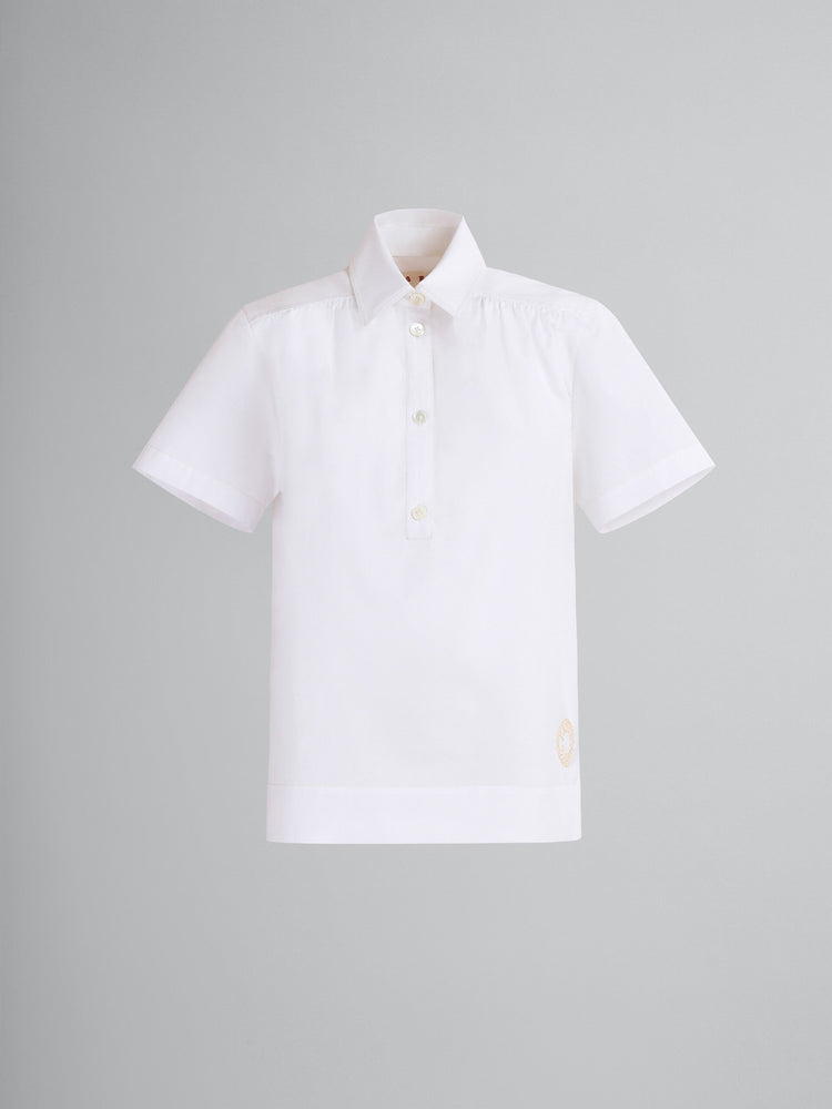 
                  
                    ポプリンシャツ -WHITE
                  
                
