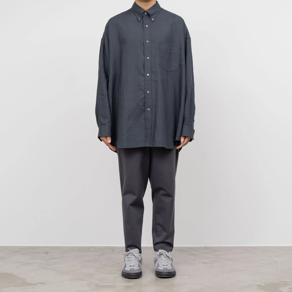 LINEN L/S OVERSIZED B.D. SHIRT – OBLIGE