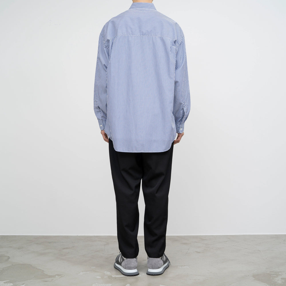 最新モデルBroad Oversized RegularCollar Shirt