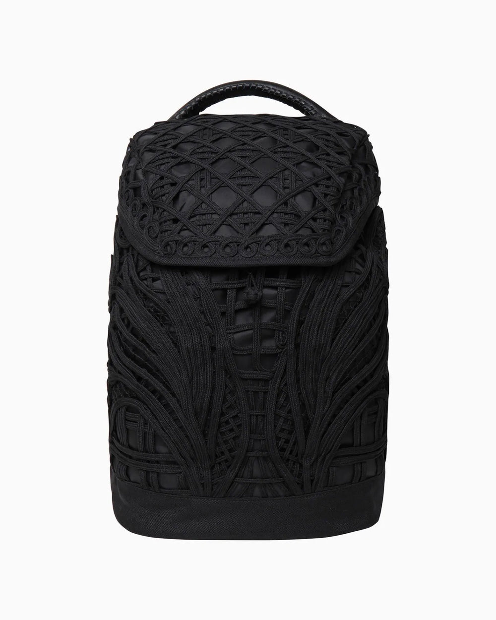 Cording Embroidery Backpack