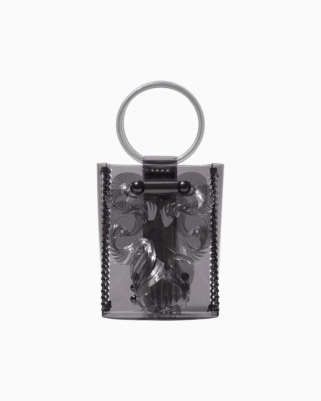 
                  
                    Transparent Sculptural Mini Handbag
                  
                