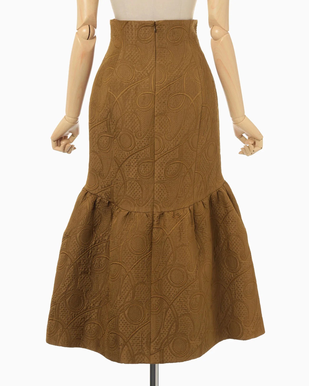 
                  
                    Jomon Arabesque Triple Layer Jacquard Skirt
                  
                