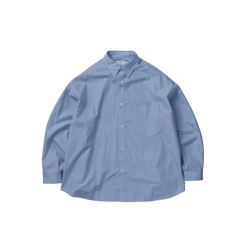 THOMAS MASON FOR GRAPHPAPER L/S OVERSIZED REGULAR COLLAR SHIRT