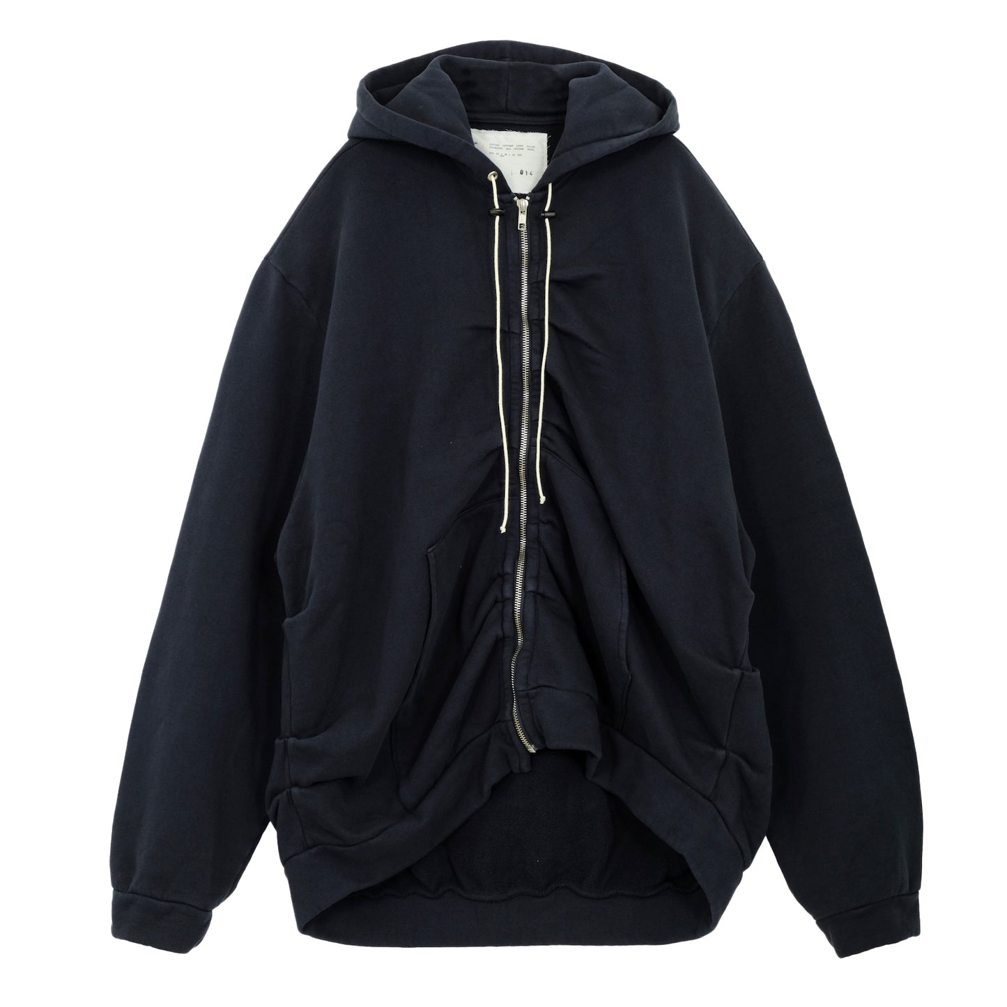 
                  
                    WRINKLE ZIP HOODIE
                  
                