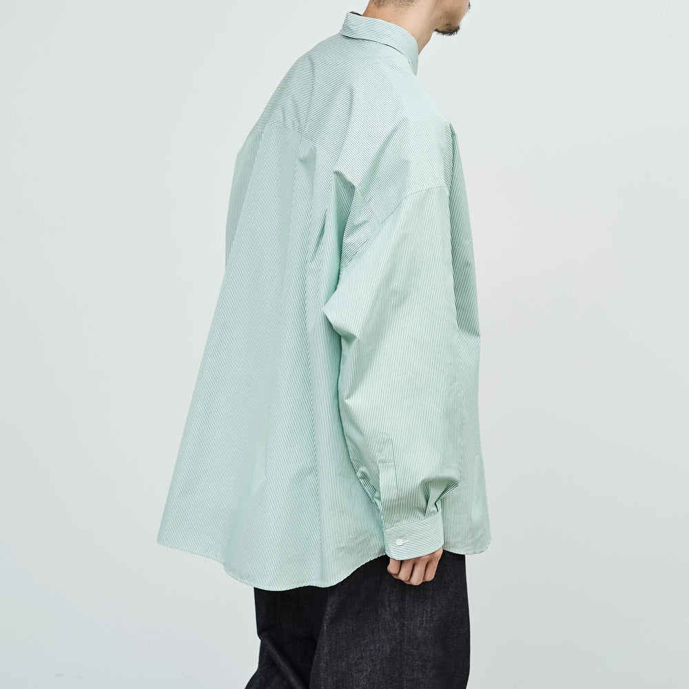 THOMAS MASON FOR GRAPHPAPER L/S OVERSIZED REGULAR COLLAR SHIRT