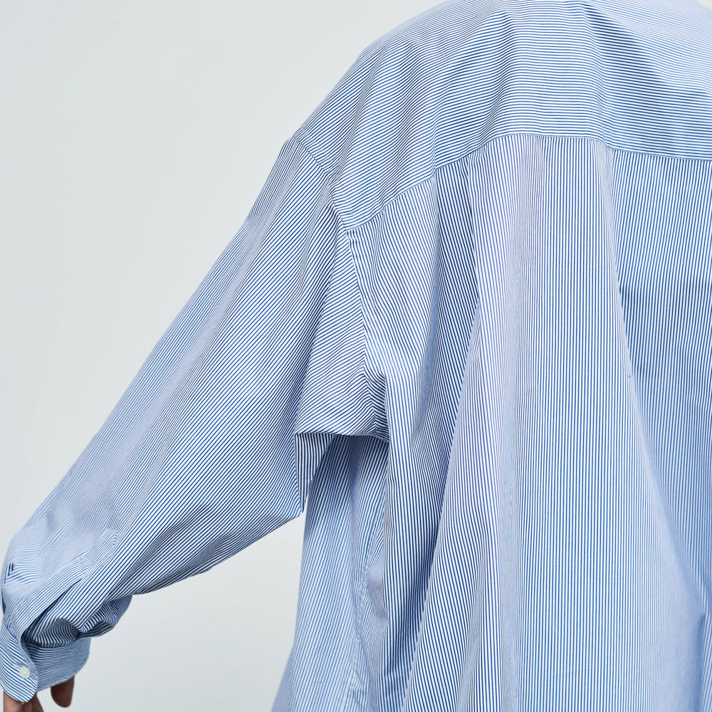 THOMAS MASON FOR GRAPHPAPER L/S OVERSIZED REGULAR COLLAR SHIRT