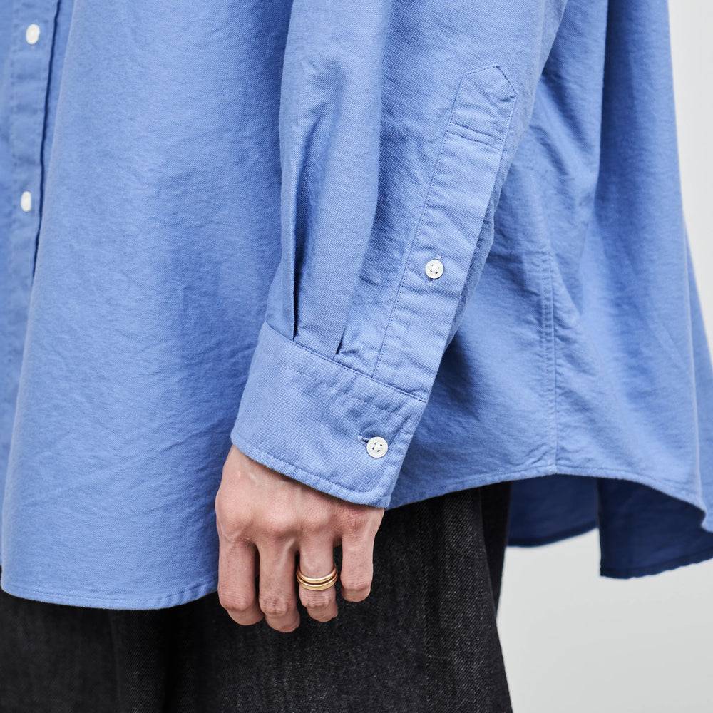 
                  
                    OXFORD OVERSIZED BAND COLLAR SHIRT
                  
                