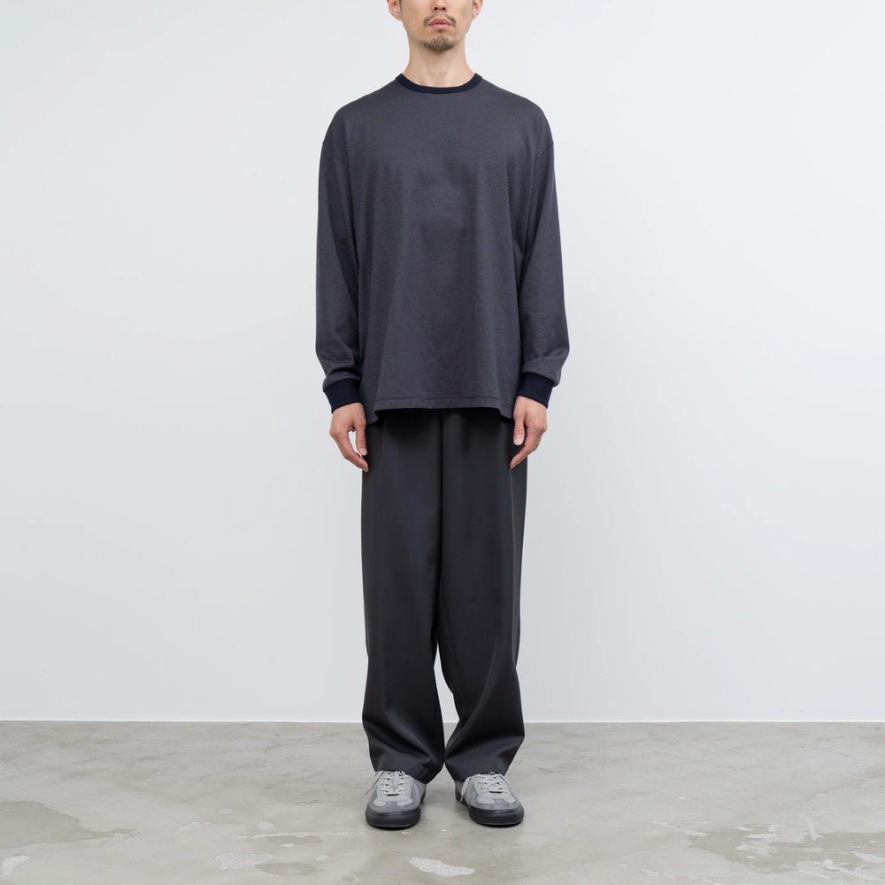 NARROW BORDER L/S TEE – OBLIGE