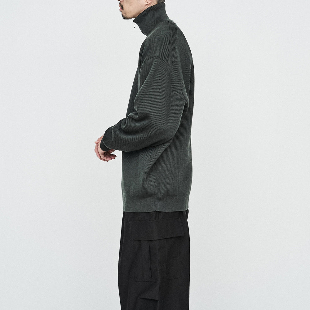 Wizzard ウィザード / HI NECK ZIP KNIT ハイネックジップニット