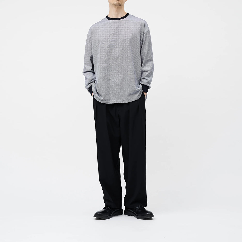 NARROW BORDER L/S TEE – OBLIGE