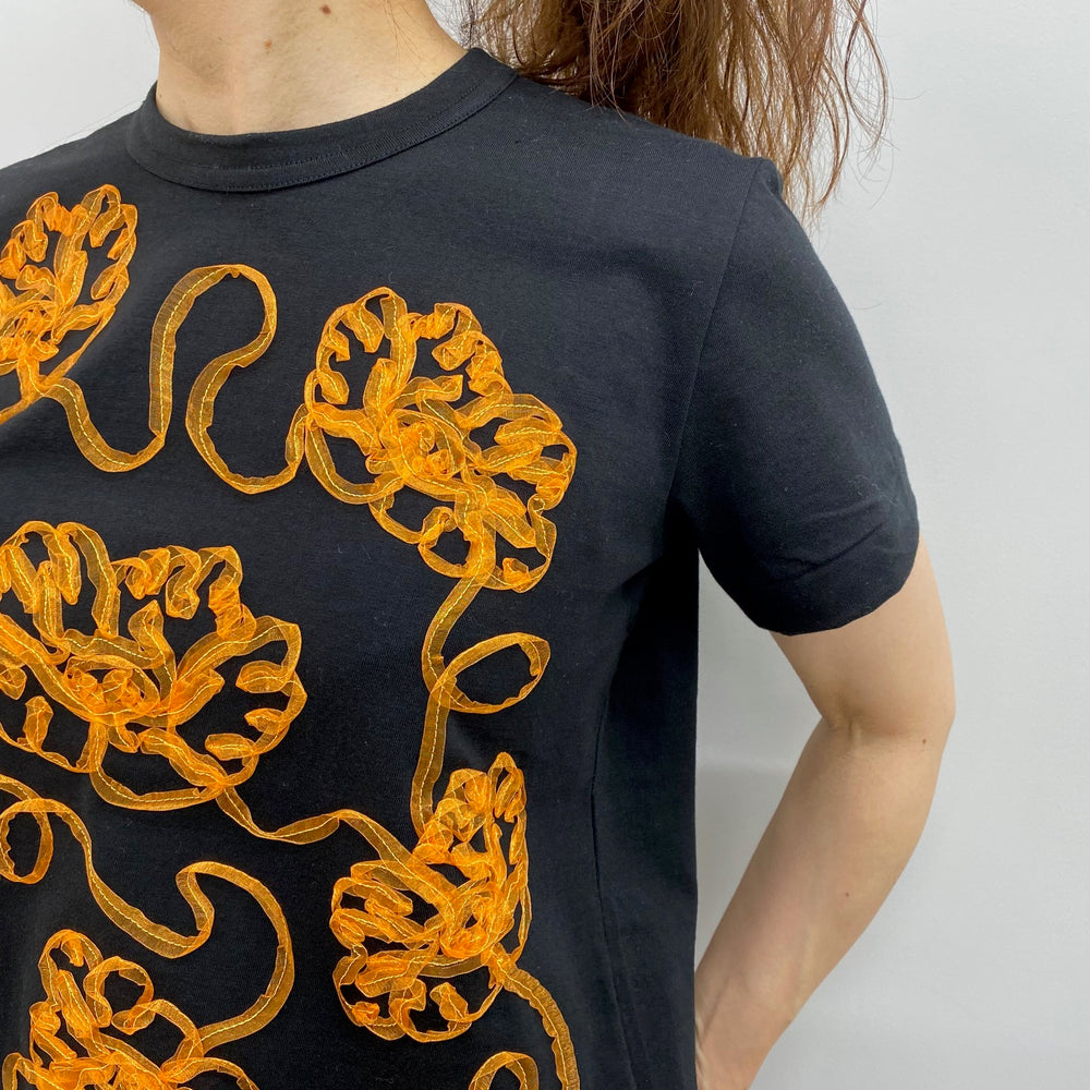 VERSACE メデューサ刺繍 Tシャツ-