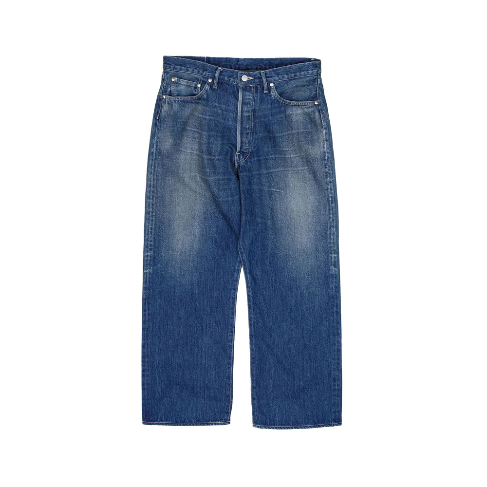 
                  
                    SELVAGE DENIM FIVE POCKET WIDE STRAIGHT PANTS DARK FADE
                  
                