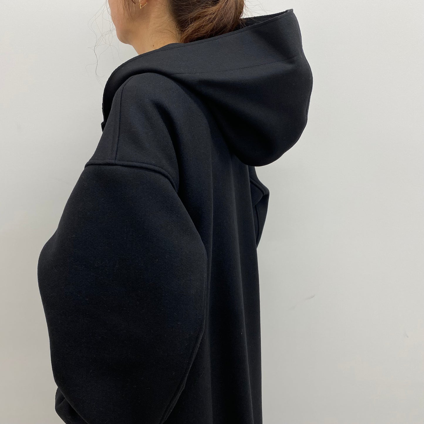 
                  
                    MELTON HOODED WORK COAT
                  
                