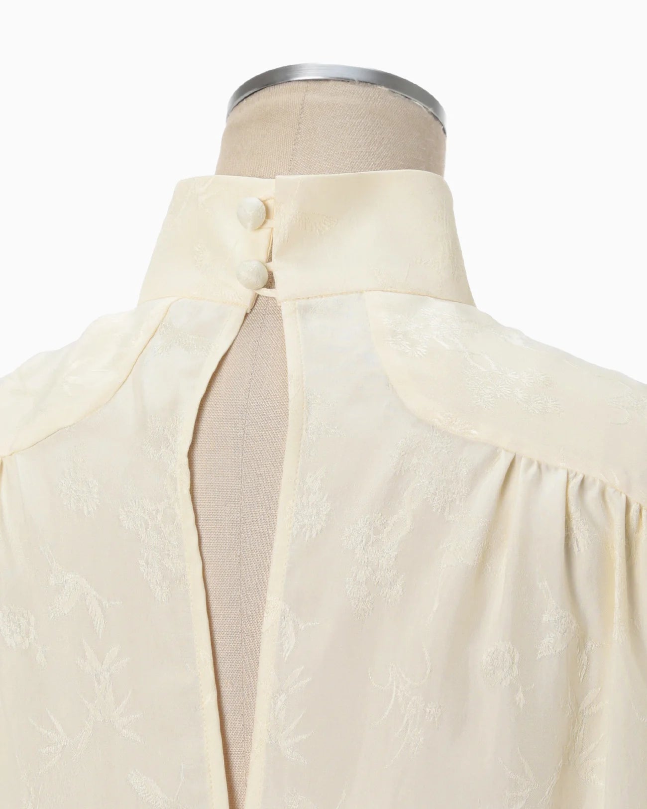 Crane Pattern Jacquard Shirt – OBLIGE