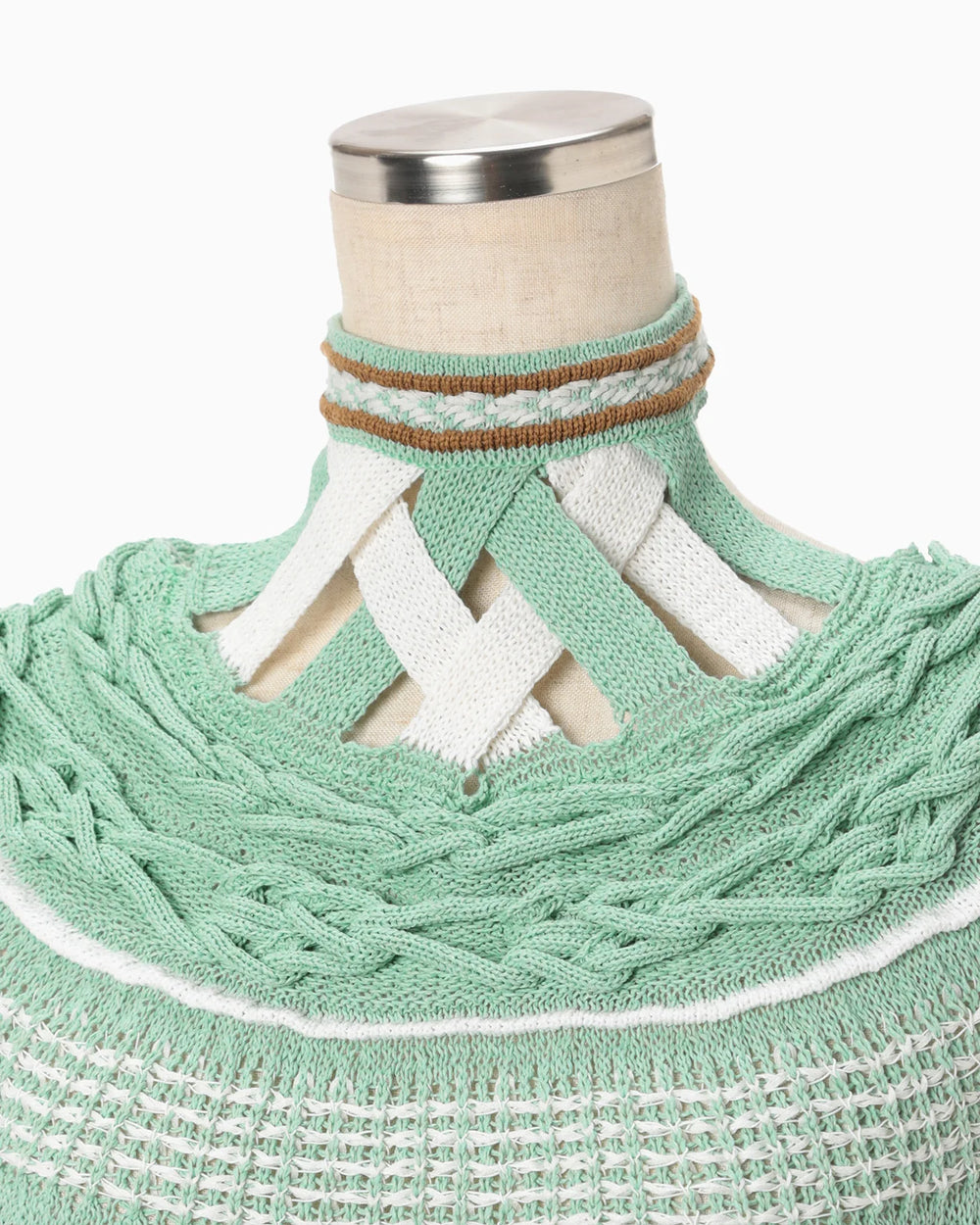 Bamboo Basket Pattern Knitted DressMM23SS-KN034 – OBLIGE