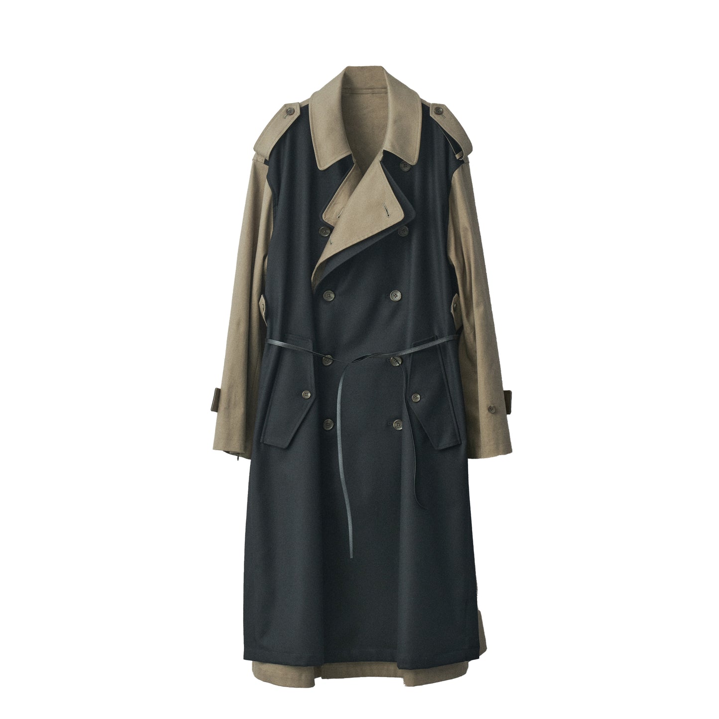 OVERSIZED DOUBLE LAPELLED TRENCH COAT – OBLIGE