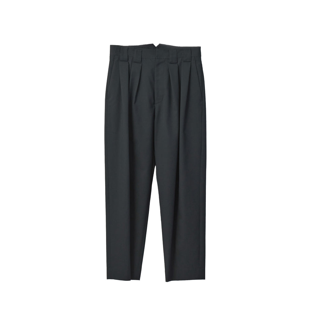 パンツ ssstein DOUBLE WIDE TROUSERS ST.499 stein | シュタイン DOUBLE WIDE TROUSERS(BLACK) / ダブル