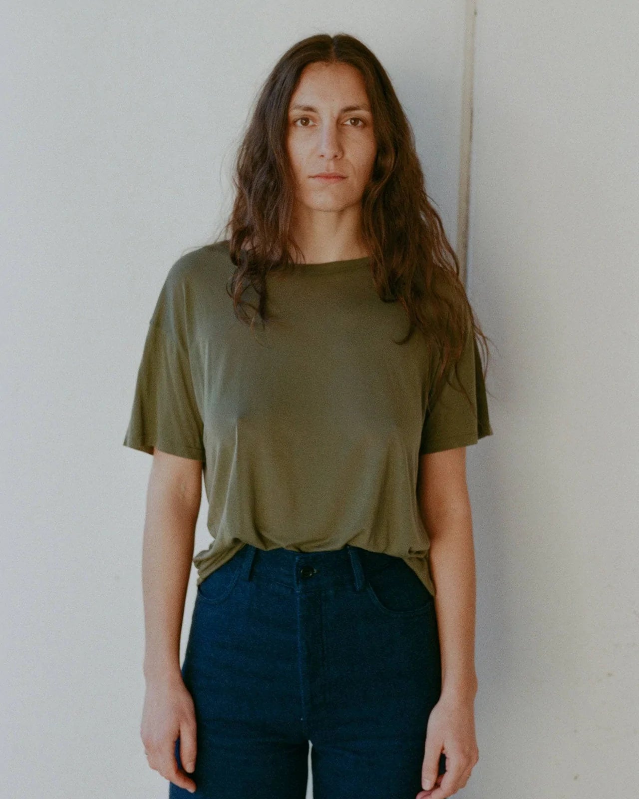
                  
                    LOOSE TEE-APACHE GREEN
                  
                
