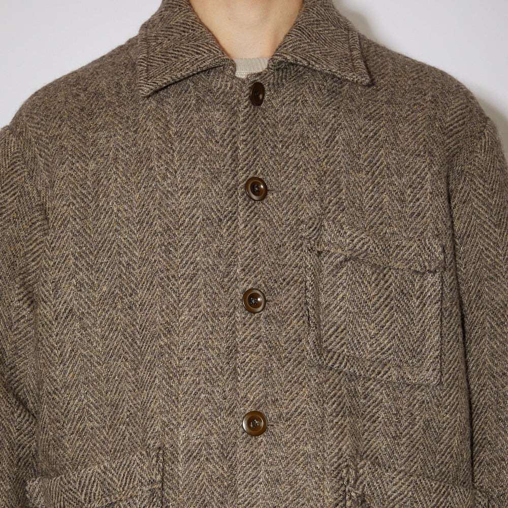 
                  
                    WOOL TWEED JACKET
                  
                