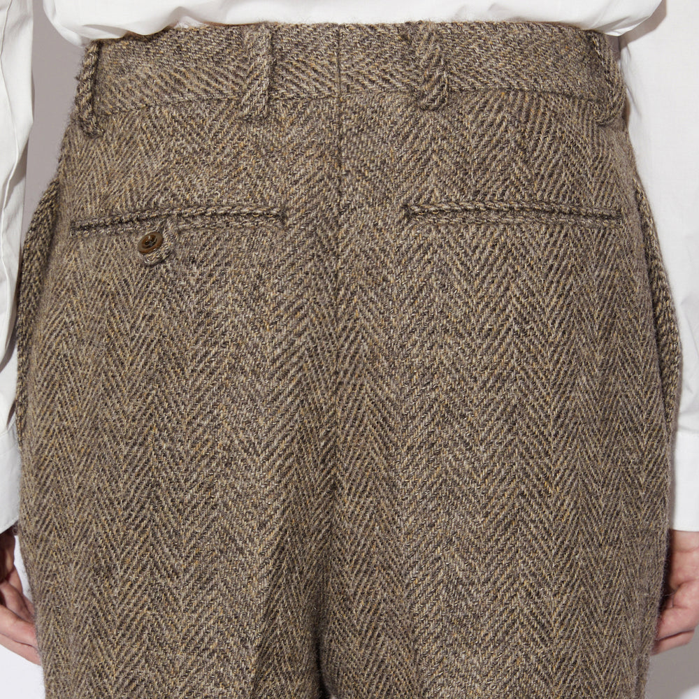 WOOL TWEED TROUSERS – OBLIGE