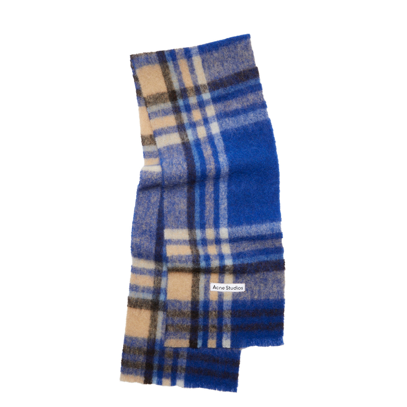 
                  
                    CHECKED LOGO WOOL SCARF
                  
                