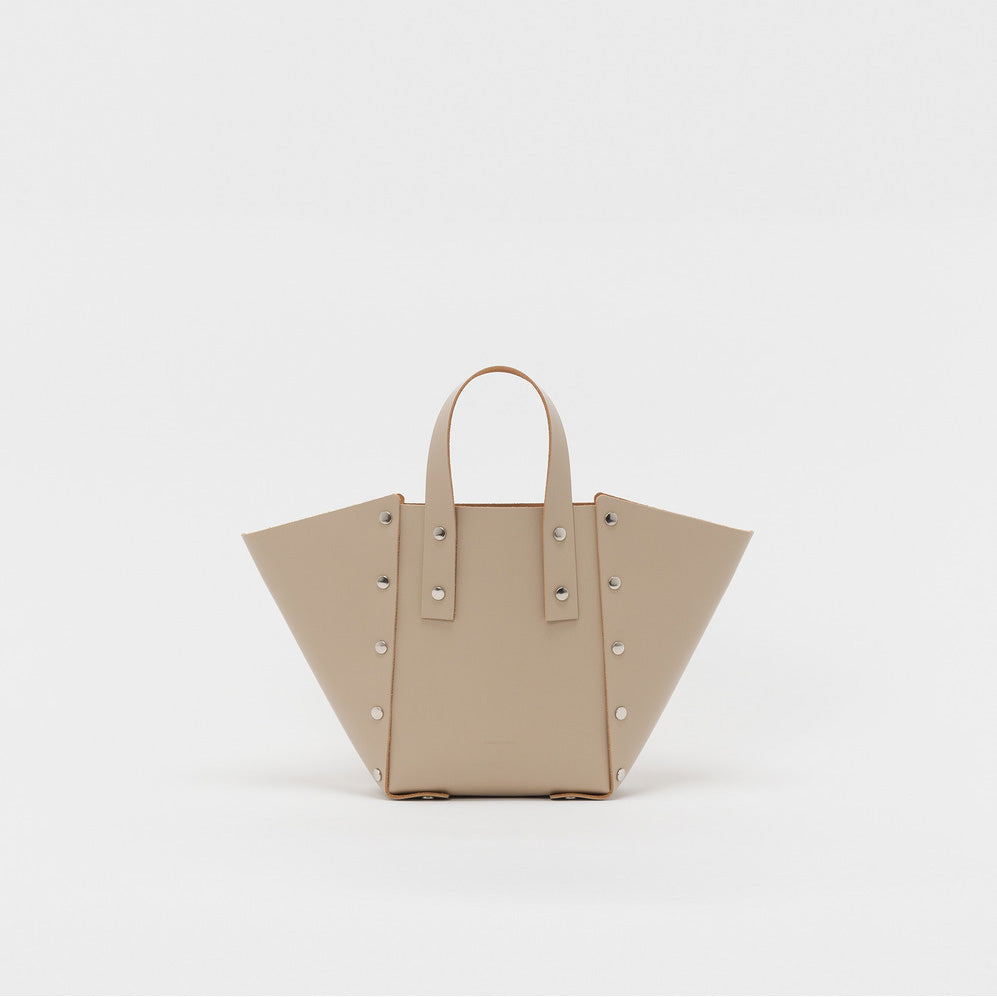 assemble hand bag wide S BEIGE